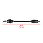 Front   Rear Cv Joint Axles For Polaris Rzr S 800 Efi 2009-2014 Left   Right