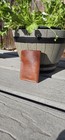 Handmade Veg Tan Slim Rustic Leather Wallet Card Holder