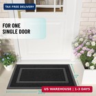 Olanly Front Door Mat Indoor Outdoor Entrance  Waterproof All-season  All-weathe