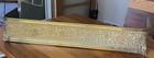 Antique Brass Fireplace Fender Lions
