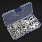 60pcs Silver Sc Buckle Terminal Wiring Accessories Electrical Parts