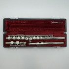 Yamaha Yfl-211 Student Flute Silver Plating With Hard Case Used Japan Yfl211