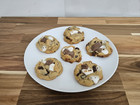 Homemade S   mores Cookies 6 Pack   Gooey Marshmallow Chocolate Chip Gourmet
