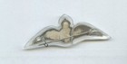 Wwii British Insignia Lot-sweetheart Wing Pilot Lucite enamel Brass As Is 2 5 