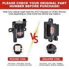 8 Set Round Ignition Coil And Spark Plug Wire For Gmc Chevy Silverado 1500 5 3l