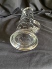 Vintage Mid-century Modern Vine Etched Glass Martini Cocktail Pitcher  13   42oz