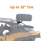 For 17-25 Can-am Maverick X3 Spare Tire Mount Carrier Rack Wheel Holder Bracket