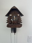 Vtg German Cuckoo Clock Swiss Musical Movement A  Schneider Sohne Works Great 
