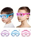 Swim Goggles For Kids 6-12  Wide View Anti-fog Uv No Leak  Boys Girls Youth Swim