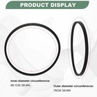 38174 Washer Drive Belt - Compatible With Amana  Maytag  Speed Queen Washers Rep