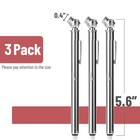 Unco- Pencil Tire Pressure Gauge  3 Pack  10-75 Psi  Pencil Air Pressure Gauge