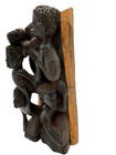 9  Antique Original Carved Wood Vintage Wooden Carving Figurine Sculpture Statue
