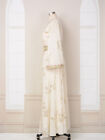Women Embroidery Long Dress Muslim Floral Kaftan Abaya Arab Maxi Bronzing Robe