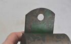  Antique Small Tin Wall Box Old Green Paint Matches Flint Early 1800 Original 