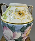 Antique 1900   s Royal Nippon Nishiki Porcelain Vase - Hand Painted Floral