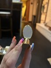 Vintage 1960s Lipstick Mirror Kigu Lipstick Mirror Compact Lipatick Holder Gold