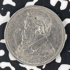 1897 South Africa 1 Shilling Lot f0815 Silver  Old Cleaning