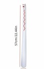 2 New Pack Ikea Like Long Handle White Shoe Horns Brand New Rubberized Handle