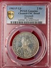 1903 Denmark 2 Kroner     Pcgs Unc Details     Silver Christian Ix 40 Yr Jubile 7 6 