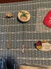 Large Lot Of Masonic Freemason Shriners - Pins Cufflinks Tie Pins Clips Etc  