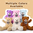 Giant Teddy Bear 4 Feet adorable And Cuddly Big Bear Stuffed Animal 47   Clas   