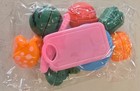 Food Play Set For Kids Pretend Kitchen Toys Cutting Fruits Vegetables New 