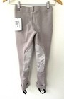 Nwt Tuff Rider Youth Equestrian Starter Low Rise Pull On Jods  Lilac Gray  Sz 8