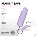 Sabre Max Strength 0 54oz Lavender Pepper Spray Keychain For Personal Defense