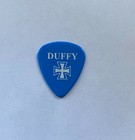 The Cult - Billy Duffy Signature 2006 Tour Issued Guitar Pick Blue   White