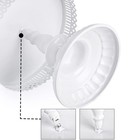 Hedume 10-set Metal Cake Stand Cupcake Display Tower Wedding Party