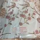 Floral Bird Drum Lamp Shade Pink Pheasant Cotton Spider Fitter 13 75   