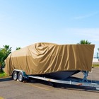 16 Mil Thick Ultra Heavy Duty Beige Tarp 3ply Waterproof  9 5oz Uv Protected