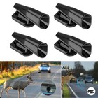 4pcs Ultrasonic Car Deer Whistle Animal Repeller Auto Safety Fits All Vehicles