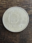 2007 Hungary 10 Ten Forint Copper-nickel Actual Coin Tb4725 