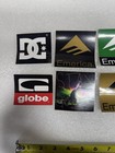 Emerica Shoes Sticker Lot Dc Shoes Sticker Globe Vintage Skateboarding Stickers