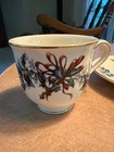 Lenox Winter Greetings China Cup   Saucer Holly Berries Ribbon Holiday Christmas