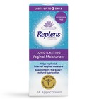  3 Pack  Replens Long-lasting Vaginal Moisturizer Gel With Reusable   14 Count