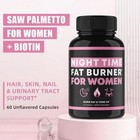 1-3 Pack 60 Capsules Weight Loss Night Time Fat Burner Supplement For Women New 