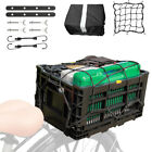 Bike Foldable Rear Basket  Rear Bicycle Cargo Rack  Ebike Storage Rear Basket