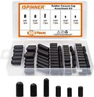  100 Pcs  Carburetor   Vacuum Rubber Cap Plug Assortment Kit Intake Vacuum Lines