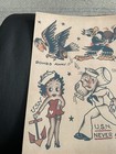 Designed By Sailor Jerry Tattoo Flash Art Sheet  lot  166  7u