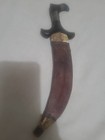Antique Beja Egypt Sudanese Jambiya Dirk Dagger Knife Sheath Knives Vintage Old