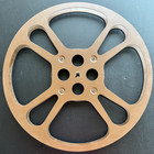 Vintage Goldberg Bros  16mm 1600    Metal Take Up Reel 13 75    Diameter