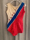 Vintage 1970   s Majorette twirler dance Sequined Spandex Costume  usa-europe 