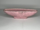 Vintage Console Bowl Planter Pink Gold Speckle Mcm 1950 Mid Century 14 x3 5 