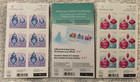 Canada Stamps Christmas Ornaments 2010 Booklets