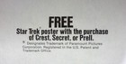 Original 1979 Star Trek Tv Movie 24x20 Premium Poster mr Spock captain Kirk 70 s