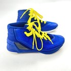 Under Armour Curry 3 Mens  Size 9 Basketball Shoes Blue Dub Nation