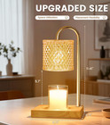Candle Warmer Lamp With Timer Dimmer Wax Warmer For Jar Candles Amber Glass
