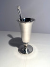 Ss United States Parfait Stand Silver Soldered With Teaspoon